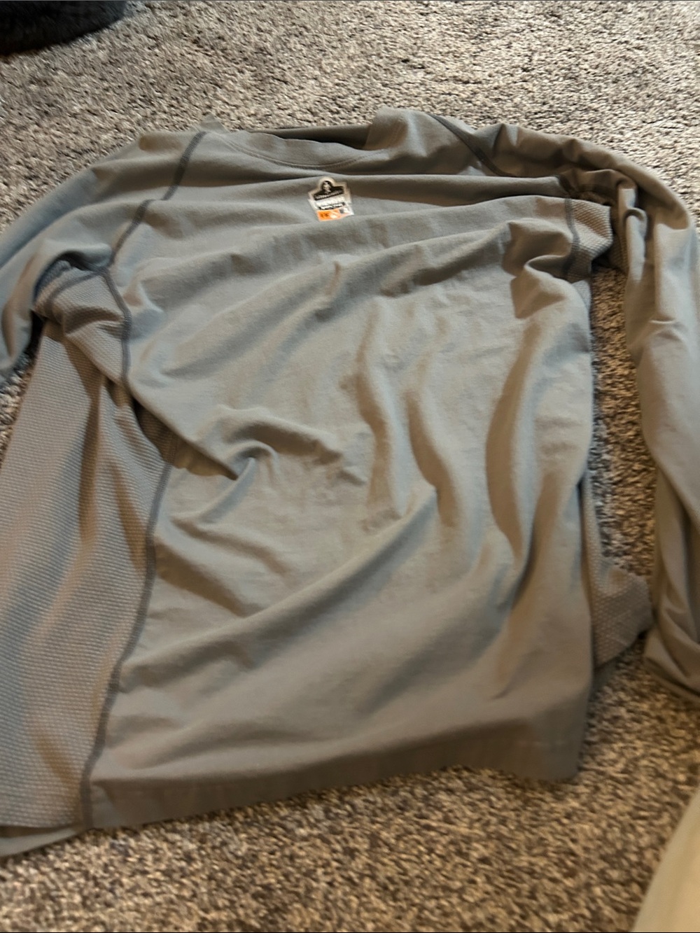 Caterpillar Men's Long Sleeve Shirt - Gray